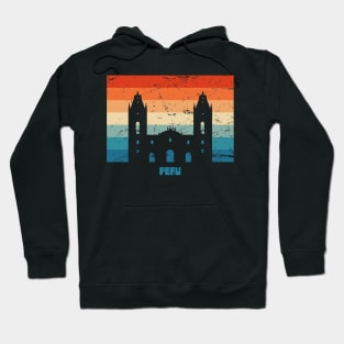 Retro Peruvian Peru Cathedral Hoodie